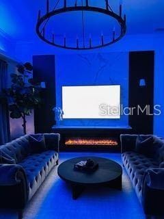 view of home theater