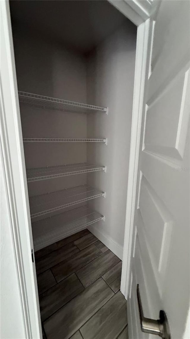 view of pantry