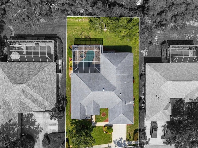 1206 86th Ct NW, Bradenton, FL 34209 - aerial overview of property's location with property boundaries highlighted