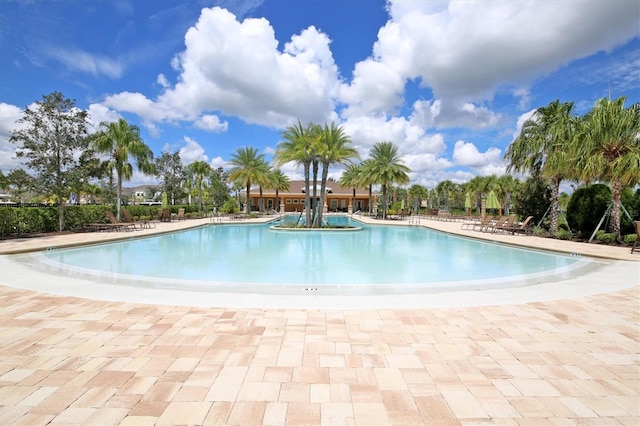 view of swimming pool