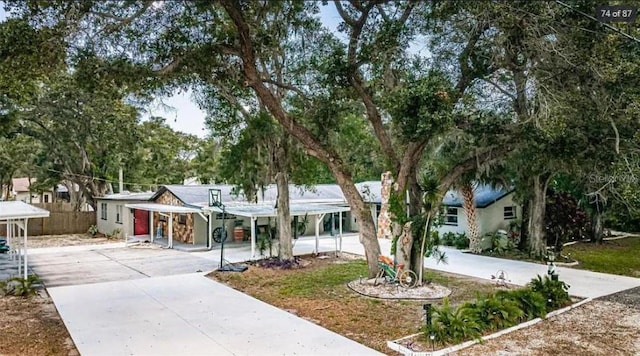 view of ranch-style house