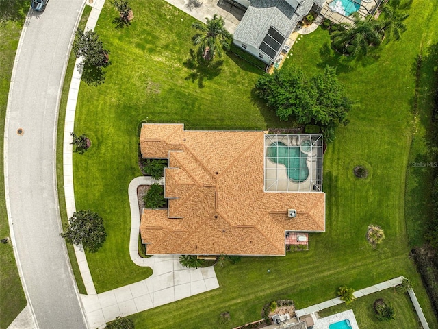 14526 17th Ave E, Bradenton, FL 34212 - bird's eye view of a pool area