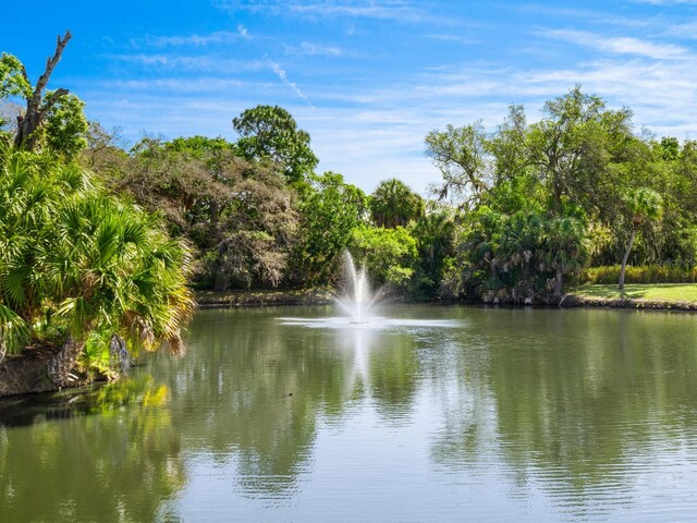 view of water feature