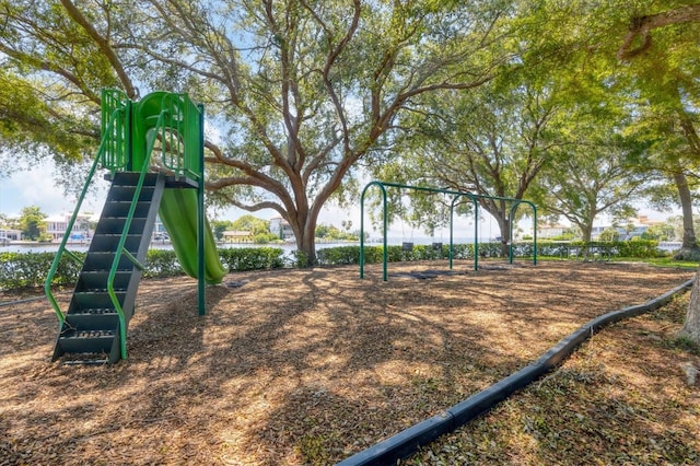 view of play area