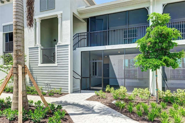 17445 Opal Sand Dr Unit 104, Venice, FL 34293 - entrance to property featuring stucco siding
