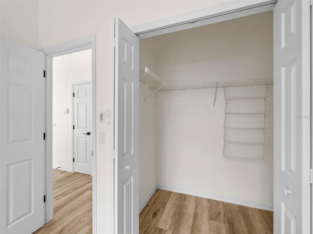 view of closet