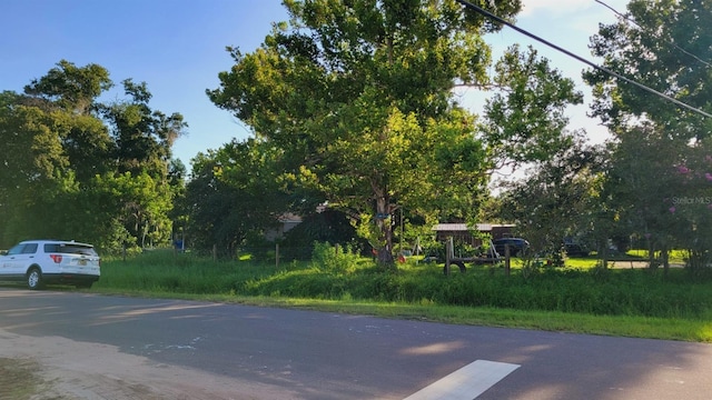 view of road