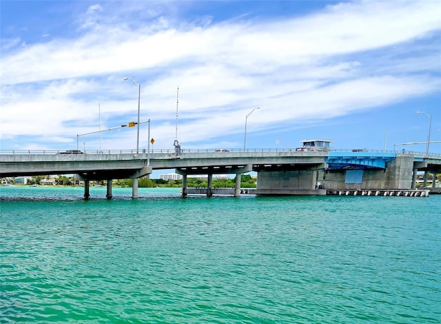 5111 Coral Blvd, Bradenton, FL 34210 - water view with a notable bridge