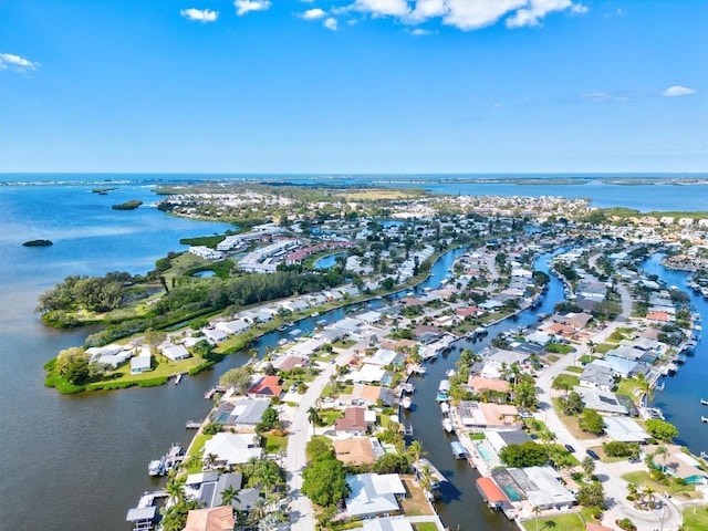 5111 Coral Blvd, Bradenton, FL 34210 - aerial view of property's location with a large body of water and nearby suburban area