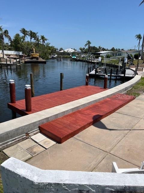 5111 Coral Blvd, Bradenton, FL 34210 - dock area with a water view