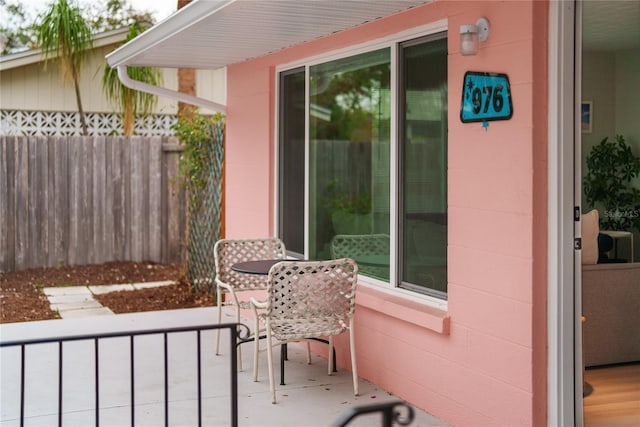 view of patio / terrace