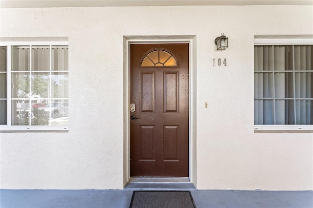 view of property entrance