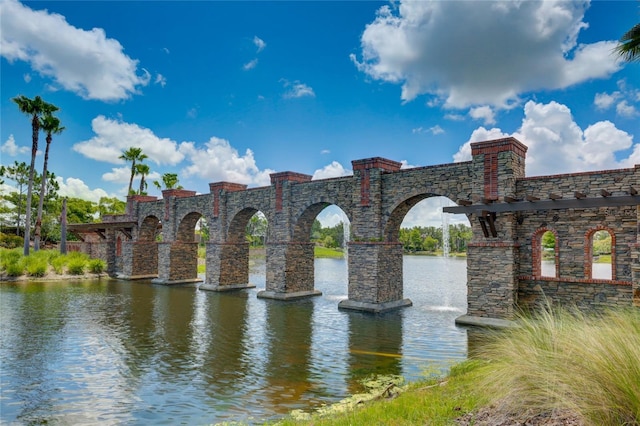 property view of water