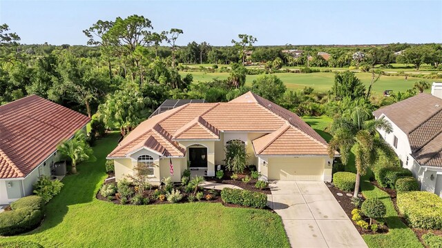 13791 Palmetto Point Ct, Port Charlotte, FL 33953 - birds eye view of property featuring golf course view