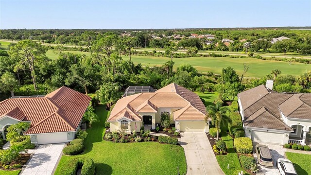 13791 Palmetto Point Ct, Port Charlotte, FL 33953 - bird's eye view featuring view of golf course