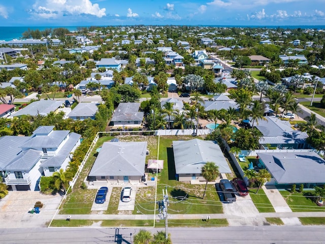 bird's eye view featuring a residential view