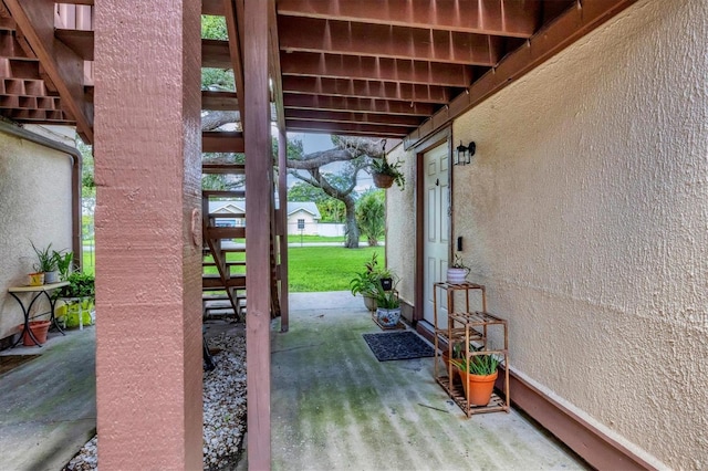 view of patio