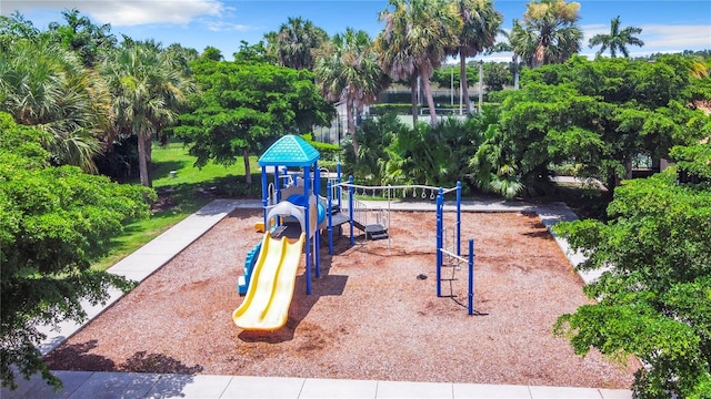 view of community playground