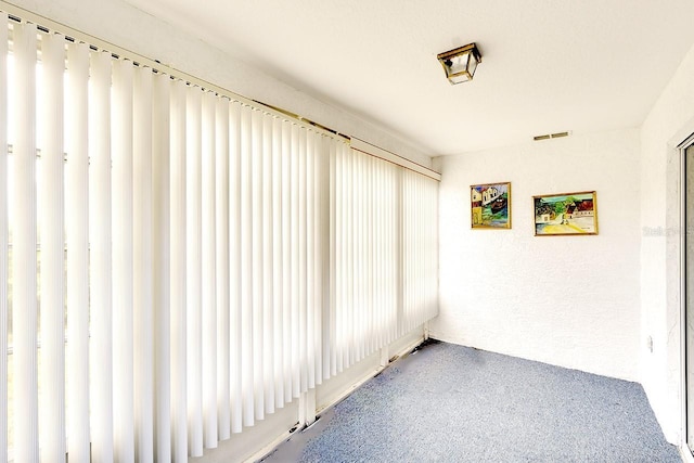 interior space with radiator heating unit