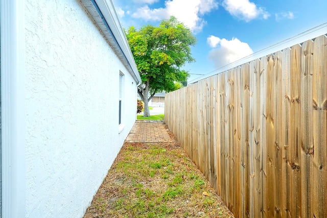 view of side of home