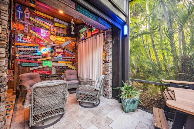 view of patio / terrace with outdoor lounge area