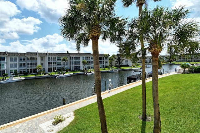 property view of water