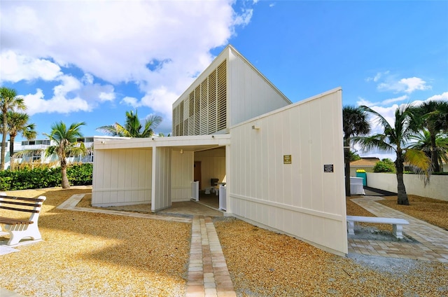 view of rear view of house