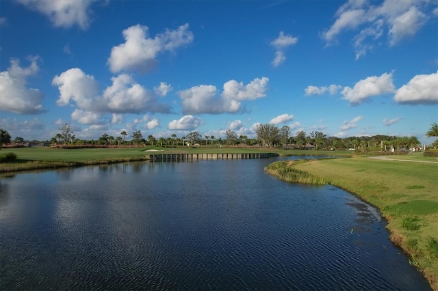 property view of water