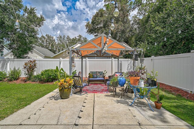 view of patio