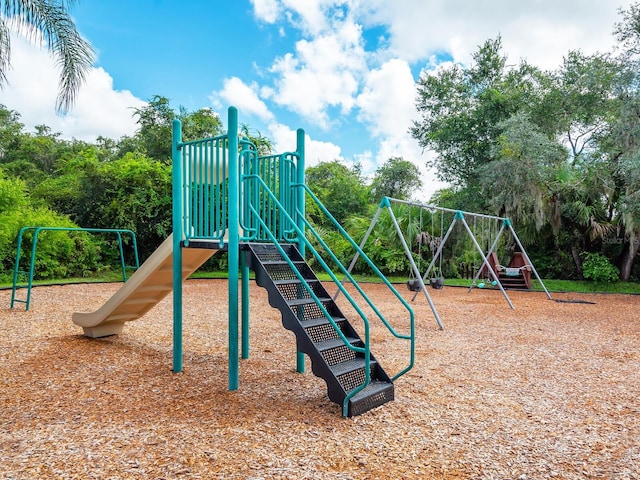 view of communal playground