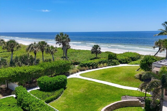 water view featuring a view of the beach