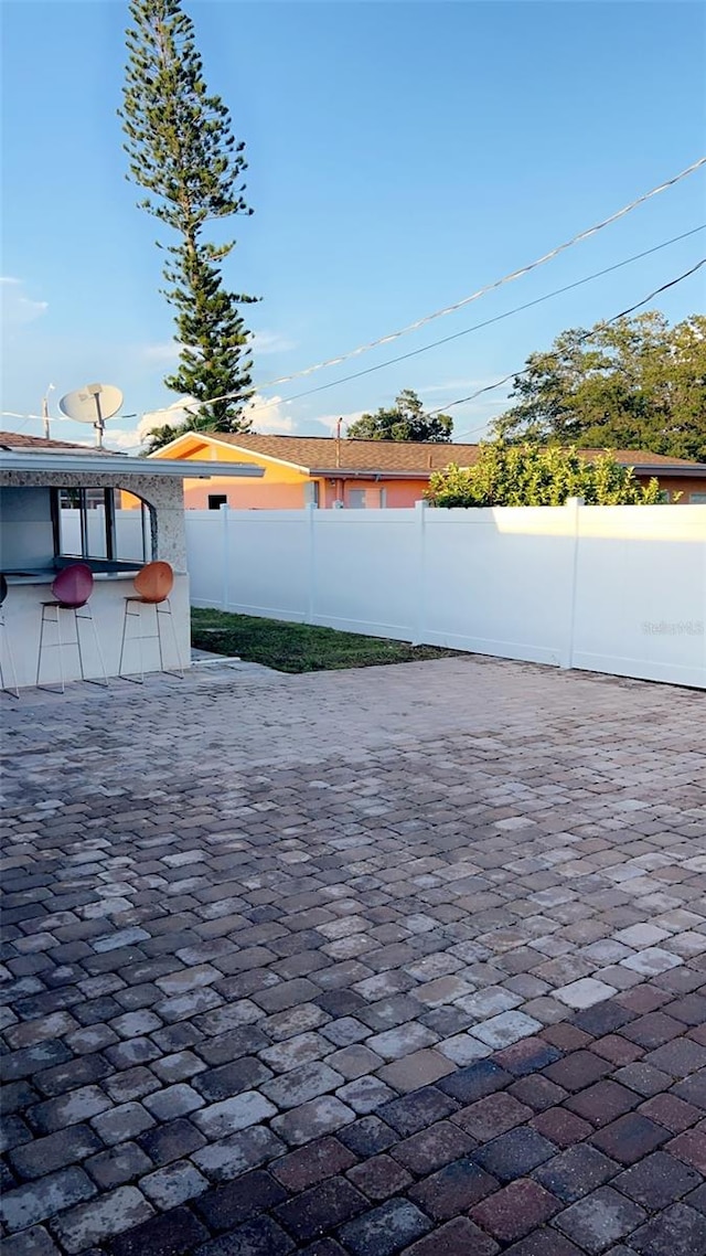 view of patio