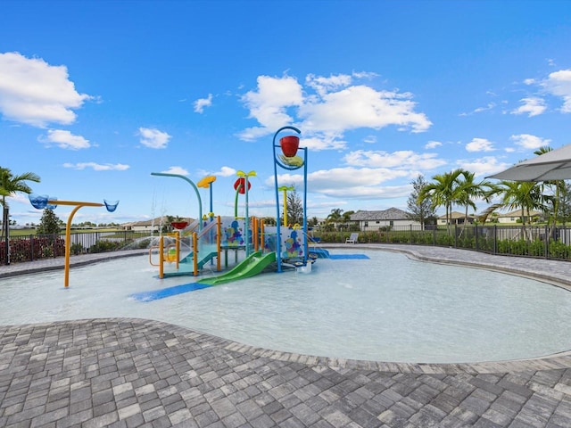 view of jungle gym