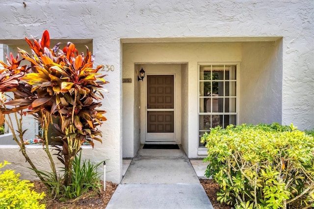 view of property entrance