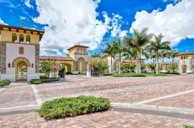 20635 Romagna Pl, Venice, FL 34293 - view of front of house with stucco siding