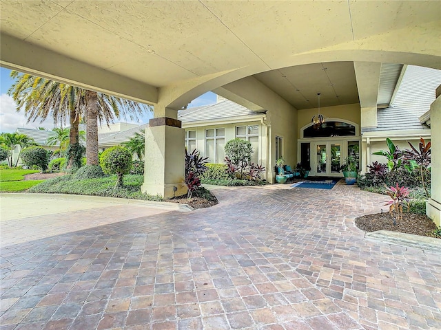 view of patio / terrace with french doors