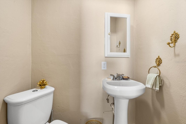 bathroom with toilet