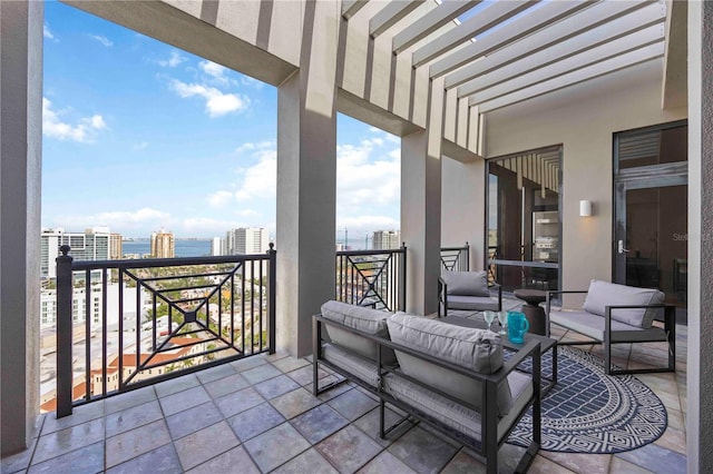 50 Central Ave Unit 17Phb, Sarasota, FL 34236 - balcony featuring a water view and a view of city