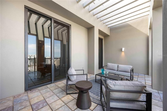 50 Central Ave Unit 17Phb, Sarasota, FL 34236 - view of patio / terrace with outdoor lounge area