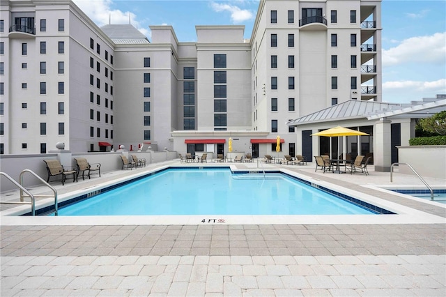 50 Central Ave Unit 17Phb, Sarasota, FL 34236 - community pool featuring a patio
