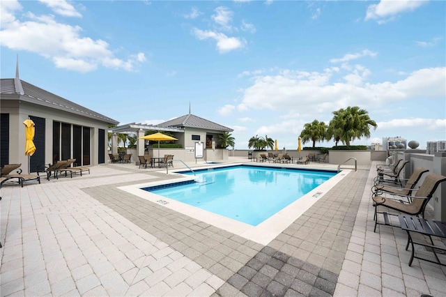 50 Central Ave Unit 17Phb, Sarasota, FL 34236 - community pool featuring a patio