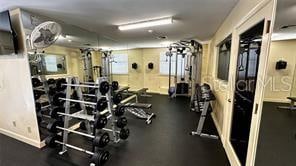 view of exercise room