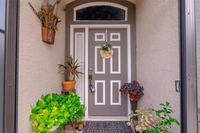 view of entrance to property