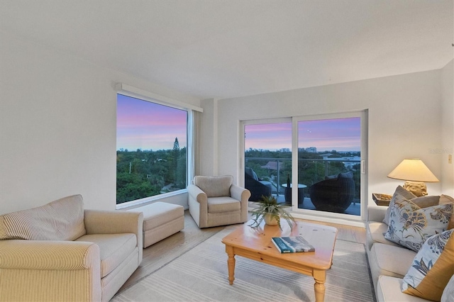 view of living room