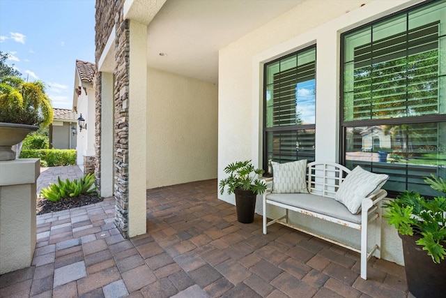 view of patio