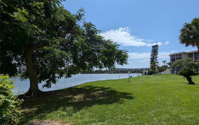 view of water feature