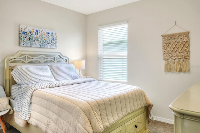 bedroom featuring carpet floors