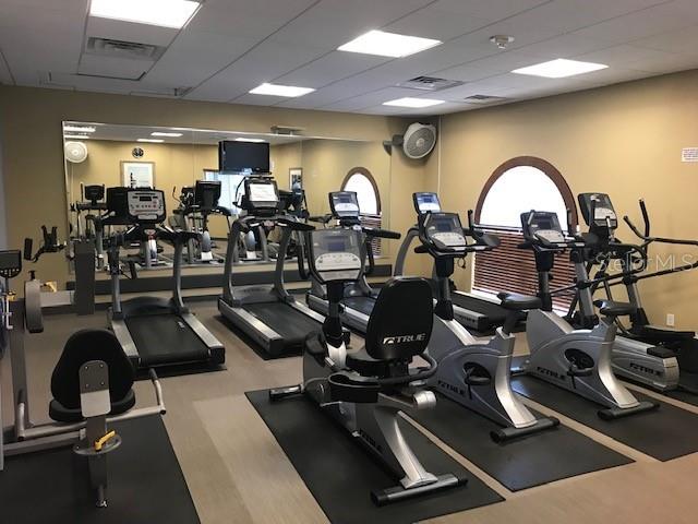 10959 Keys Gate Dr, Riverview, FL 33579 - gym featuring visible vents