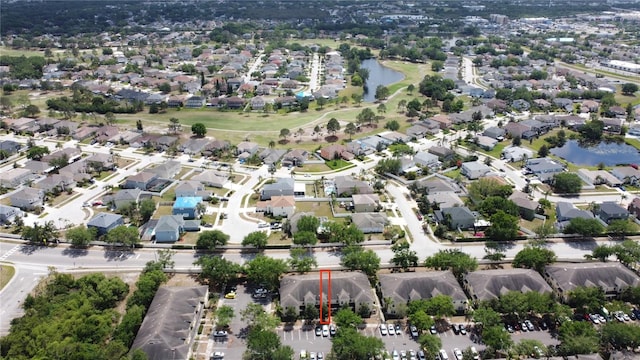10959 Keys Gate Dr, Riverview, FL 33579 - aerial view featuring a residential view and a water view
