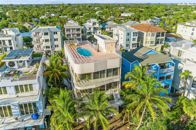 birds eye view of property featuring a residential view